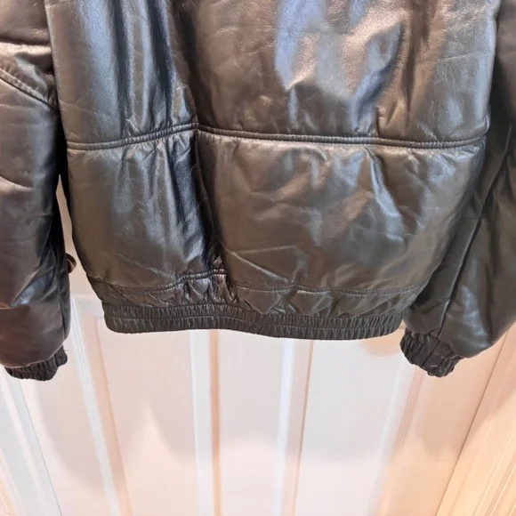 Schott Vintage Black Leather Jacket Size 40 - Picture 12 of 16